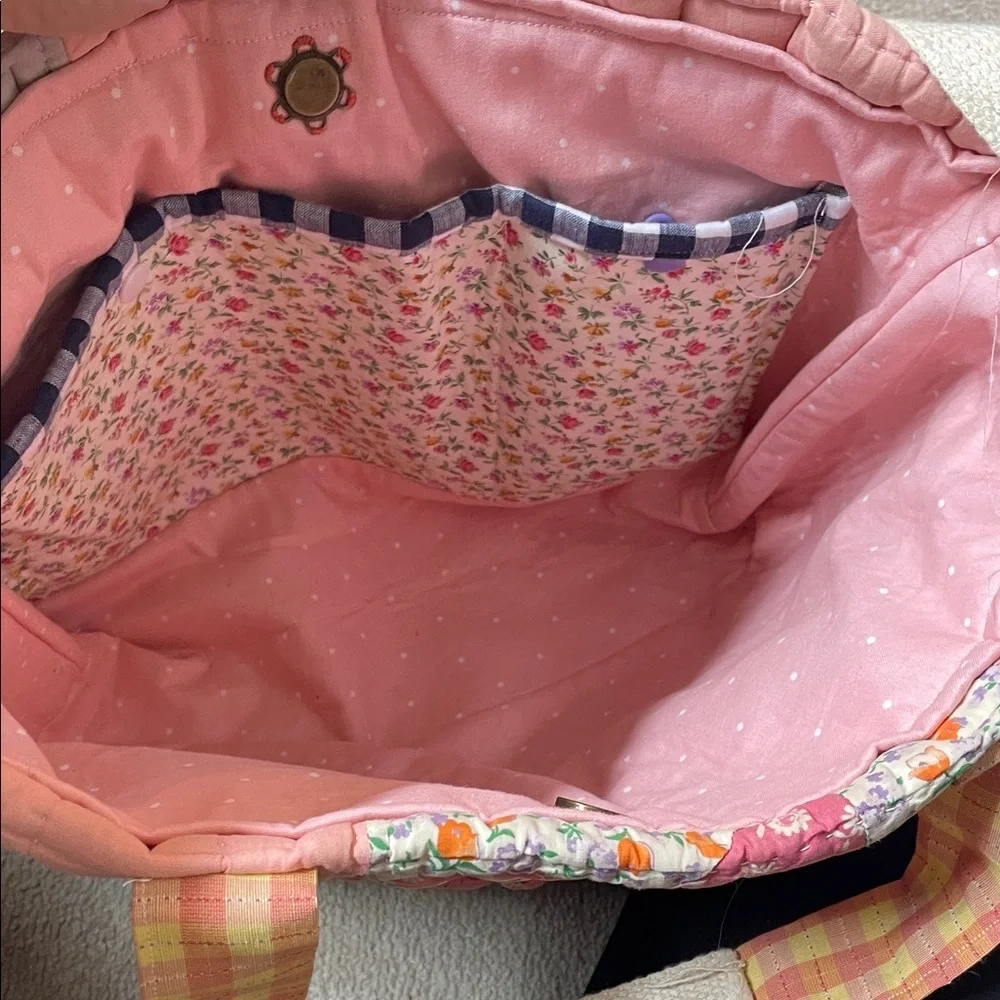 Upcycled Quilt Tote - Picture 2 of 3
